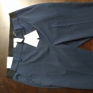 H&M - Navy slacks, elastic waist (US 8)